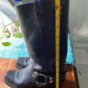 Biker riding boots